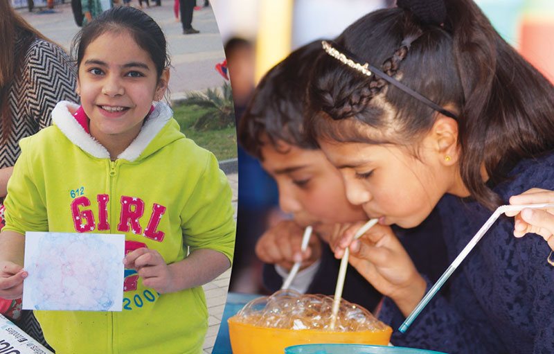 Bubble Painting Workshop for Kids