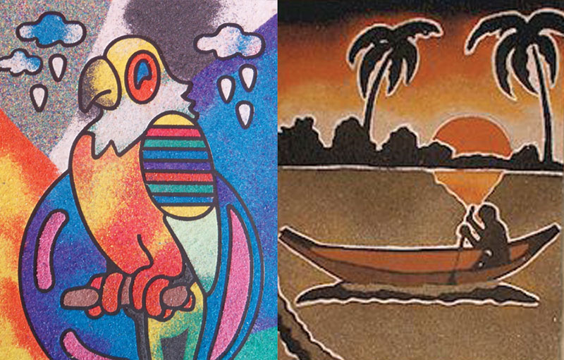 Sand Painting Workshop for Kids