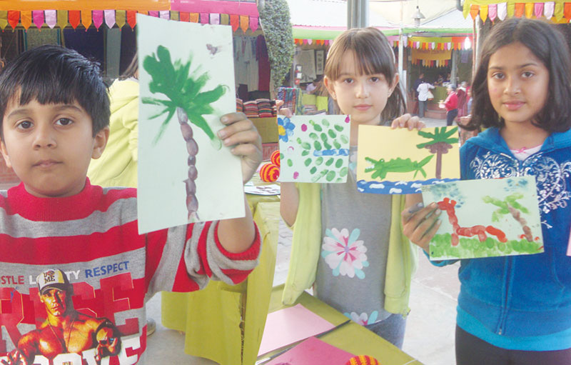 Thumb Painting Workshop for Kids
